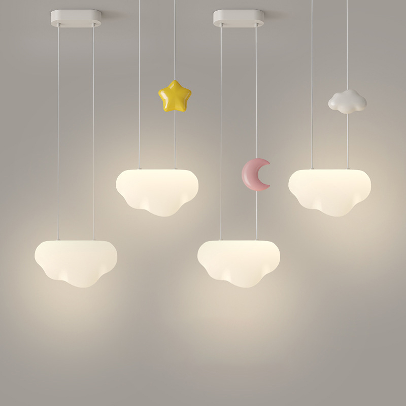 Baby Nursery Chandelier - Cloud Little Chandelier Children's Room Bedside