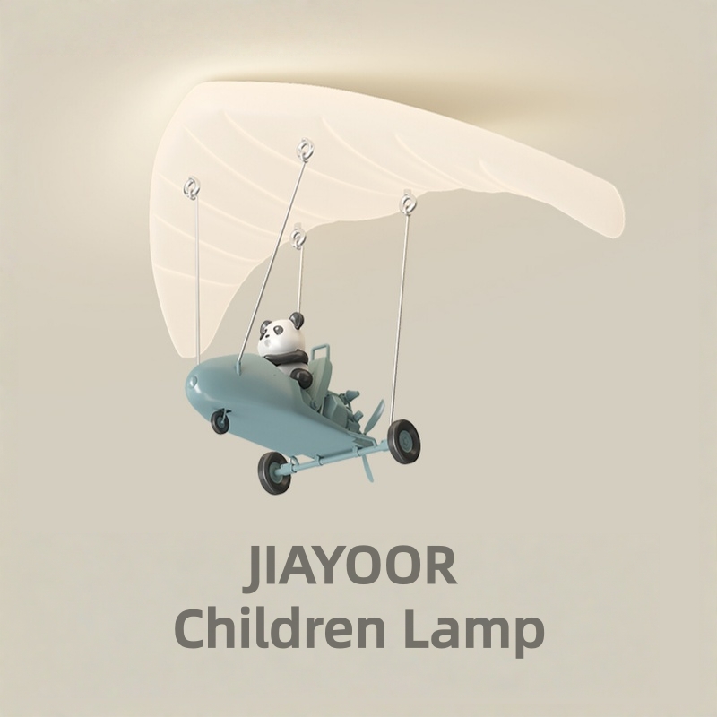 Baby Nursery Chandelier - Cartoon Pilot Ceiling Lamps For Children's