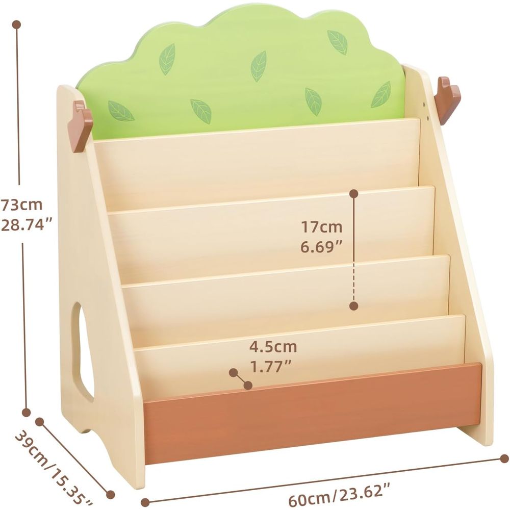 OOOK Montori Bookshel or Kids, - Baby Nursery Bookcase review and price