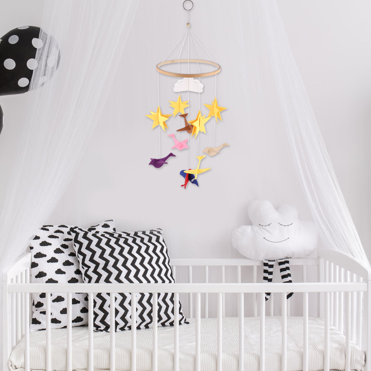 1Pcs Baby Crib Hanging Ornamen - Baby Nursery Ornaments review and price