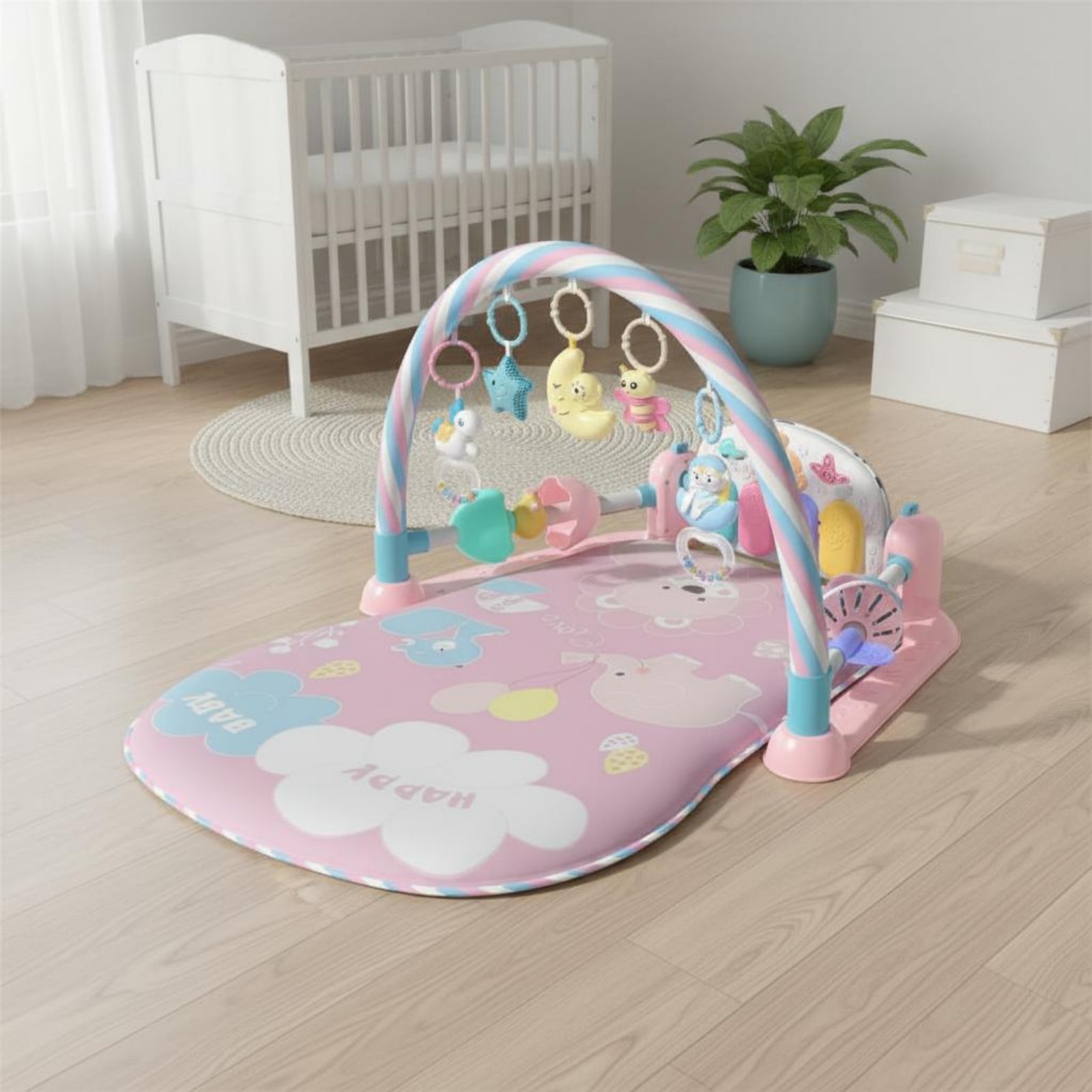 Baby Playpen with Piano Music  - Baby Nursery Unisex review and price
