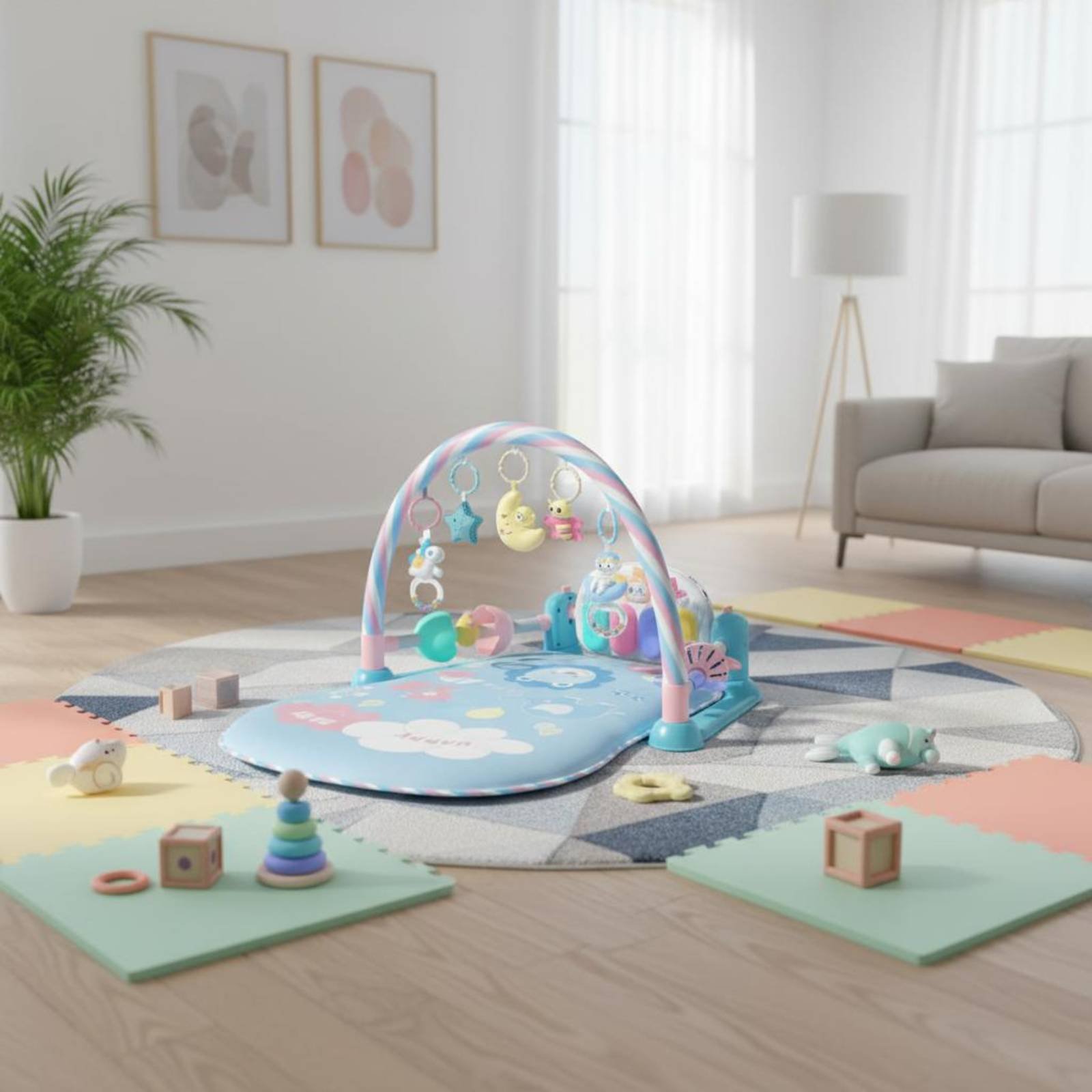Baby Playpen with Piano Music  - Baby Nursery Unisex review and price