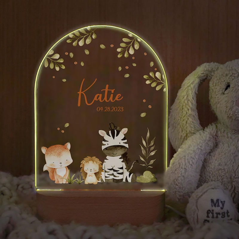 Custom Name Baby Night Light P - Baby Nursery Ornaments review and price