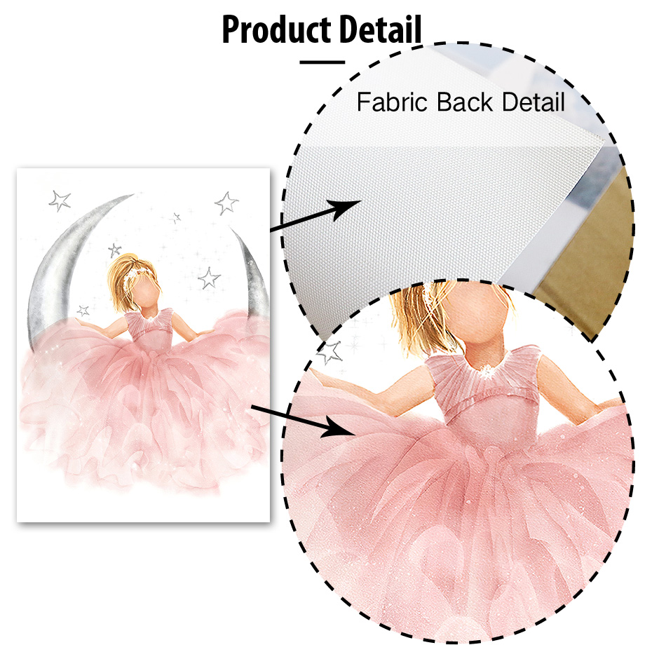Pink Angel Girl Sun Moon Cloud - Baby Nursery Modern review and price