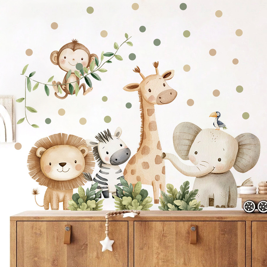 Boho Forest Animals Wall Stick - Baby Nursery Modern review and price
