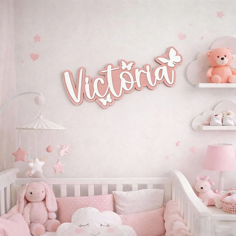 1Pc Custom Cartoon Butterfly N - Baby Nursery Ornaments review and price