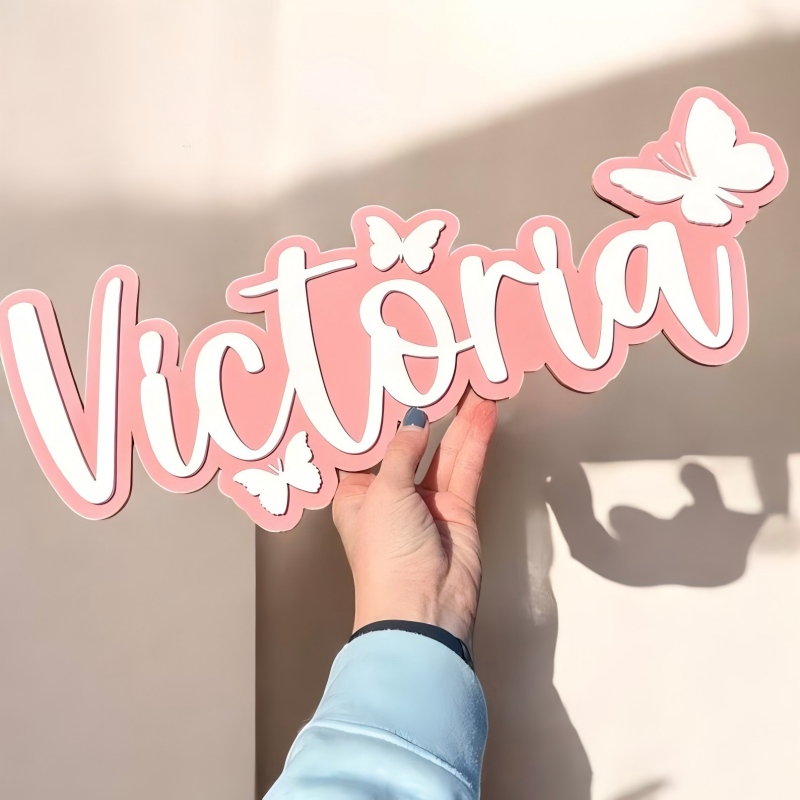 1Pc Custom Cartoon Butterfly N - Baby Nursery Ornaments review and price