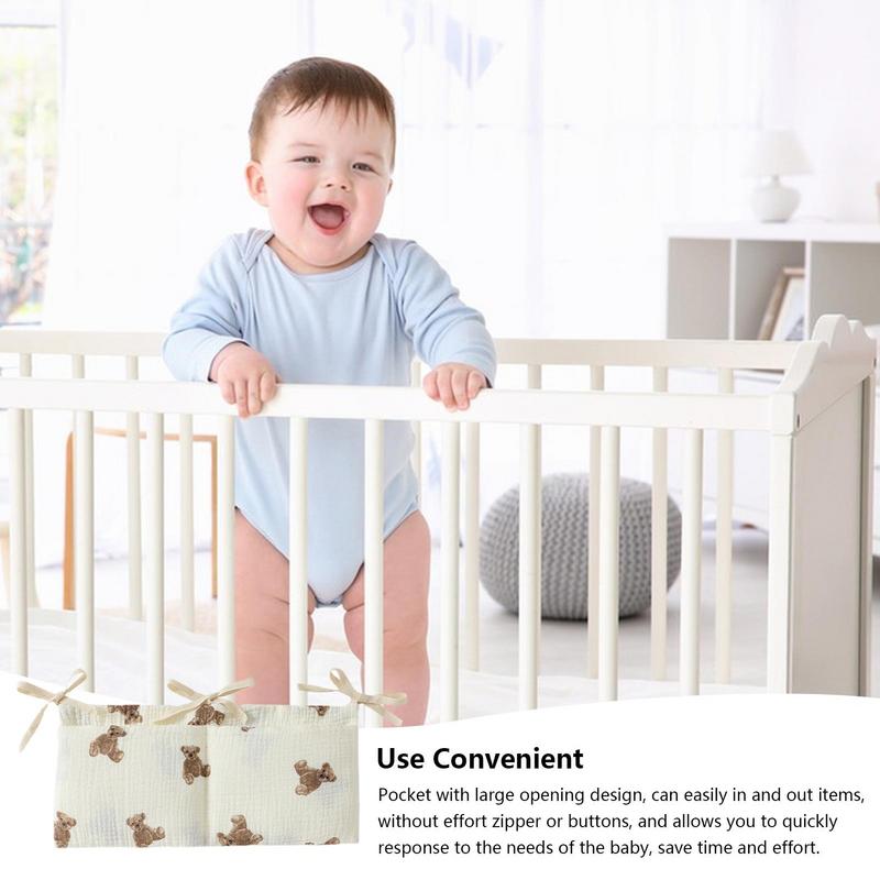 Baby Crib Organizer Cot Caddy  - Baby Nursery Unisex review and price