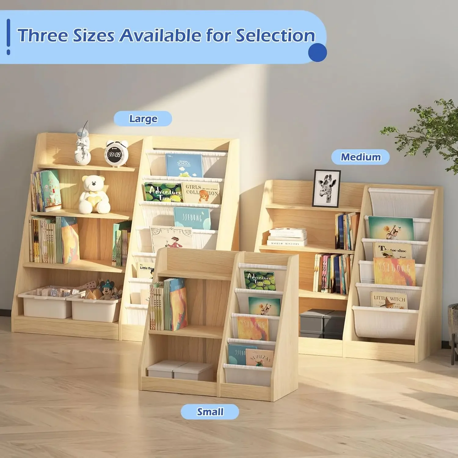 4 Tier Kids Bookshelf Baby Tod - Baby Nursery Bookcase review and price