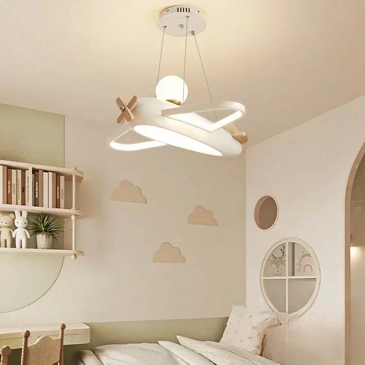 Cream Color Blue Airplane Chan - Baby Nursery Chandelier review and price