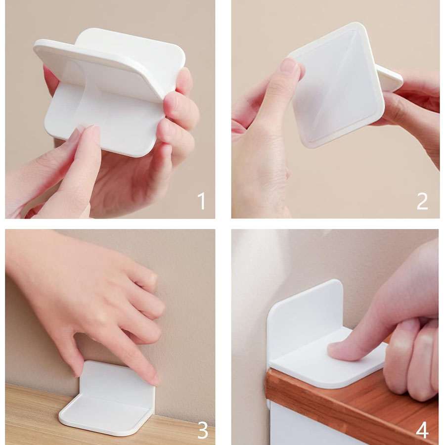 2pcs Adhesive Furniture Anchor - Baby Nursery Bookcase review and price