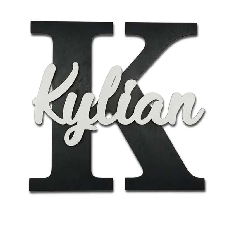 Wooden Letters, Baby Nursery W - Baby Nursery Modern review and price