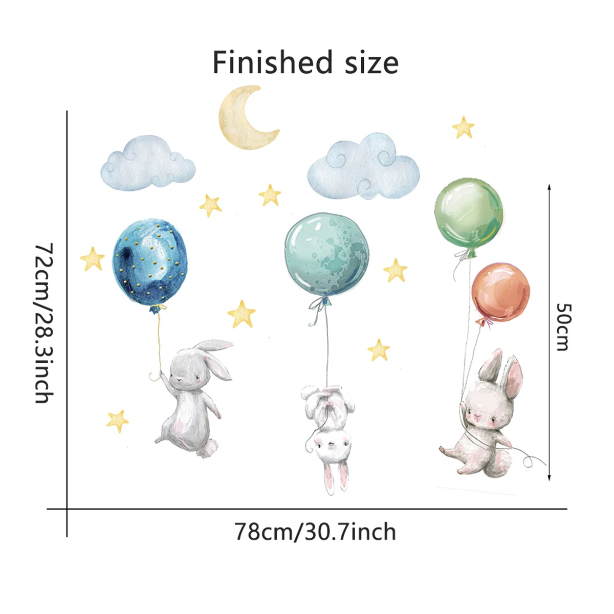 Cartoon Hot Air Balloon Animal - Baby Nursery Hot Air Balloon review and price