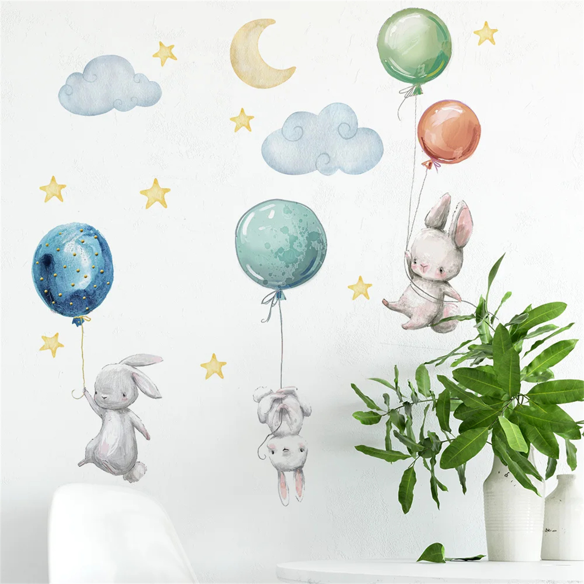 Cartoon Hot Air Balloon Animal - Baby Nursery Hot Air Balloon review and price