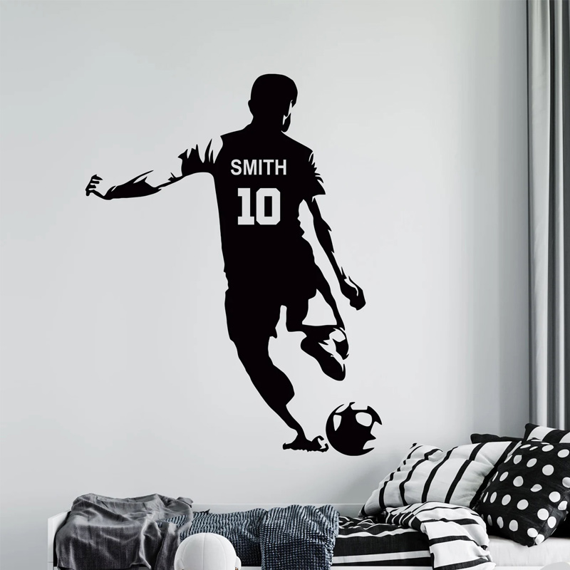 Personalized Soccer Player Nam - Baby Nursery Vinyl review and price