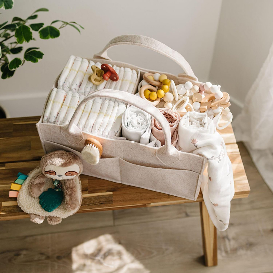 Baby Diaper Ball Bag Organizer - Baby Nursery Organiser review and price
