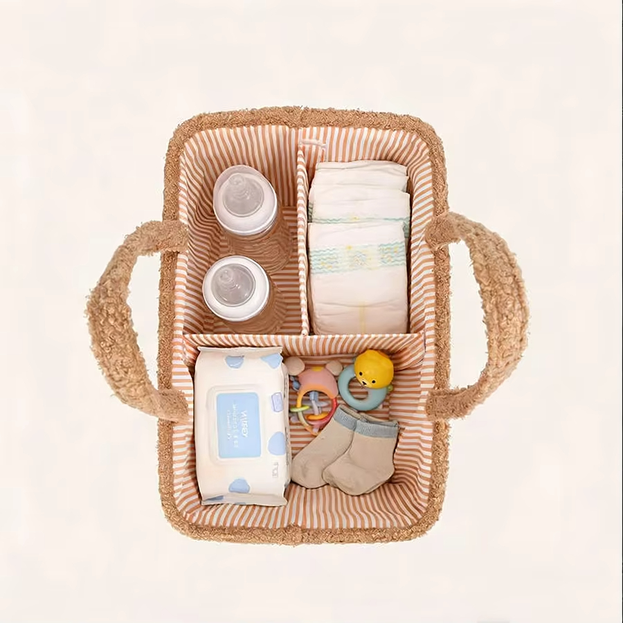 eddy Fleece Baby Diaper Caddy  - Baby Nursery Organiser review and price