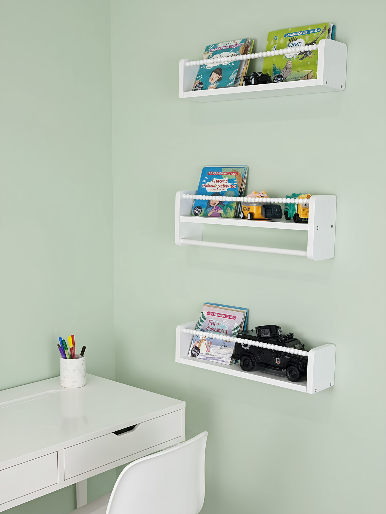 Nursery Book Shelves ,15.7 Inc - Baby Nursery Bookcase review and price