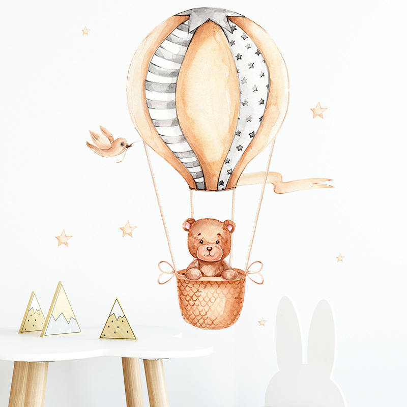 Little Bear Hot Air Balloon Wa - Baby Nursery Hot Air Balloon review and price