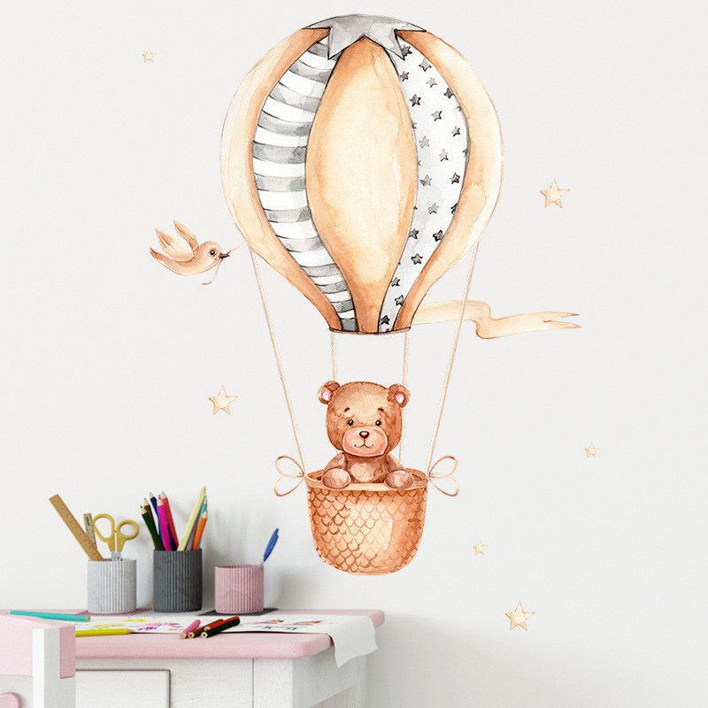 Little Bear Hot Air Balloon Wa - Baby Nursery Hot Air Balloon review and price