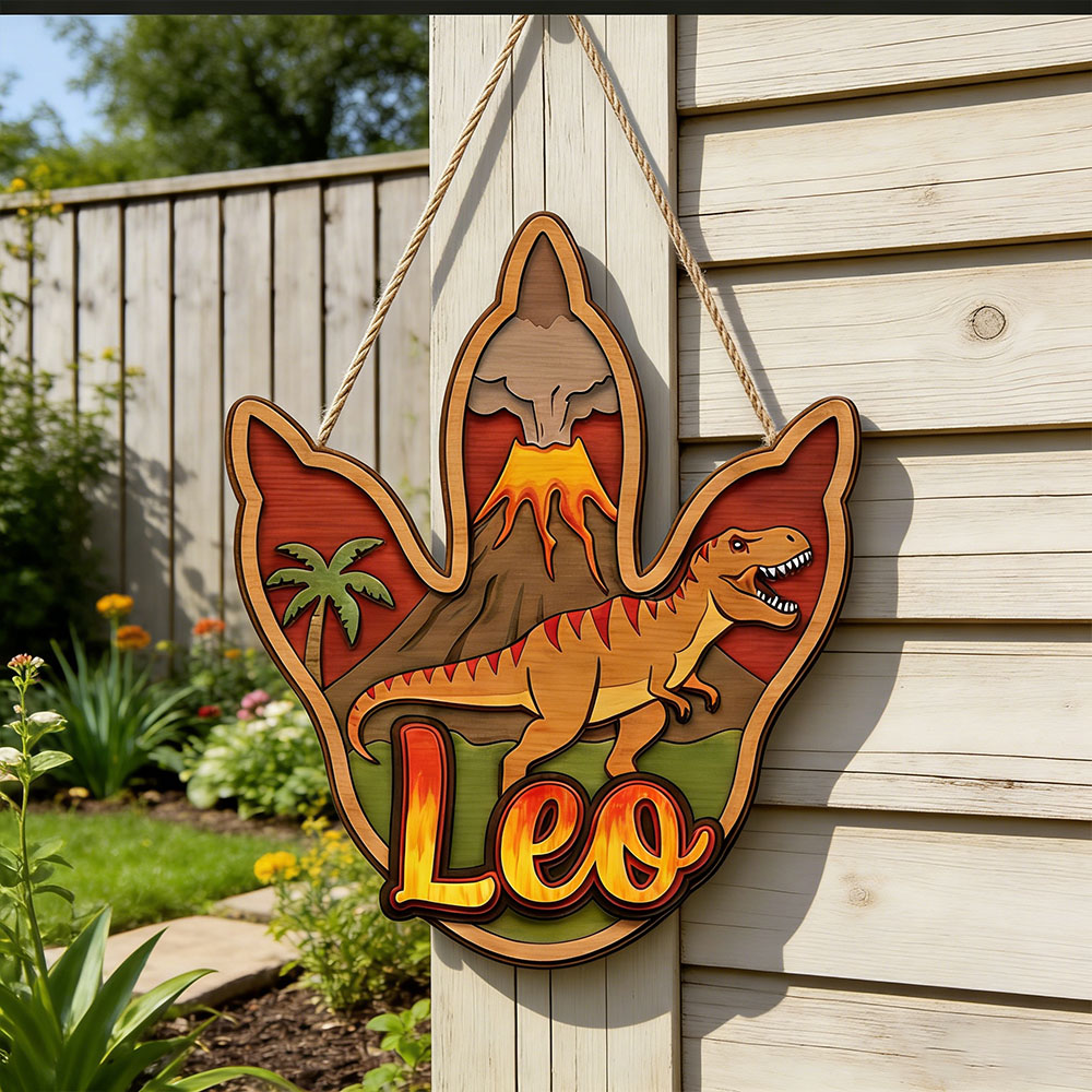 Personalized 3D T-Rex Dinosaur - Baby Nursery Ornaments review and price
