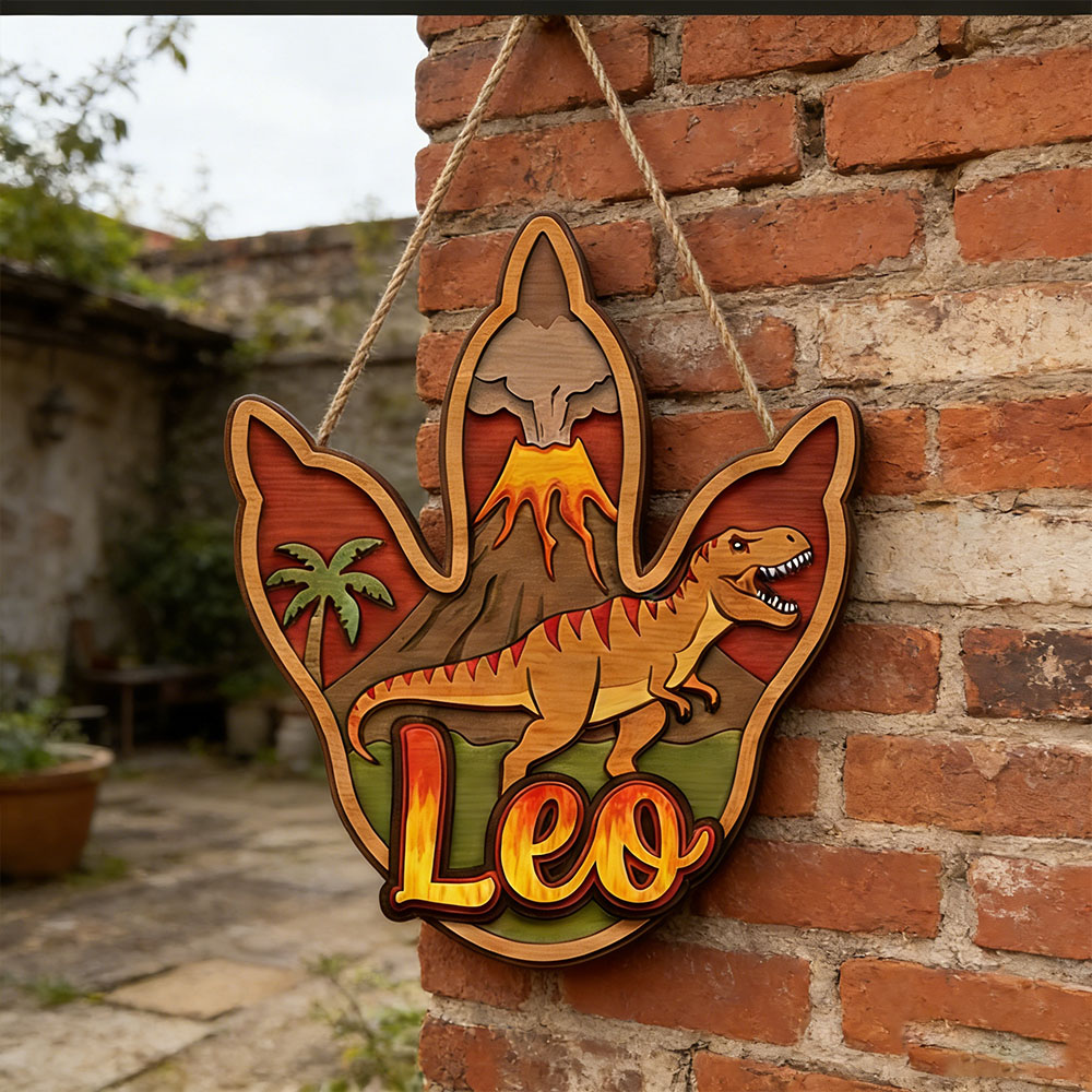 Personalized 3D T-Rex Dinosaur - Baby Nursery Ornaments review and price