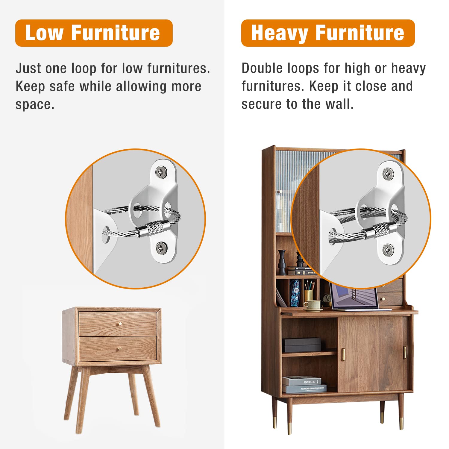 Anti-Baby Tilt Furniture Ancho - Baby Nursery Bookcase review and price