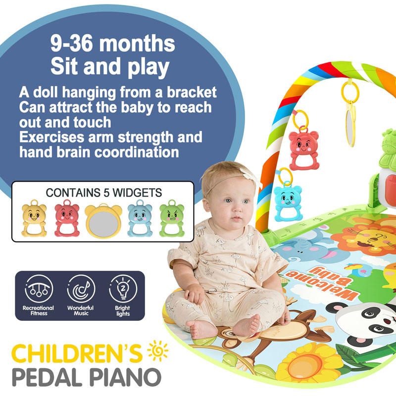 Baby Music Activity Gym Rug Pl - Baby Nursery Shelves review and price