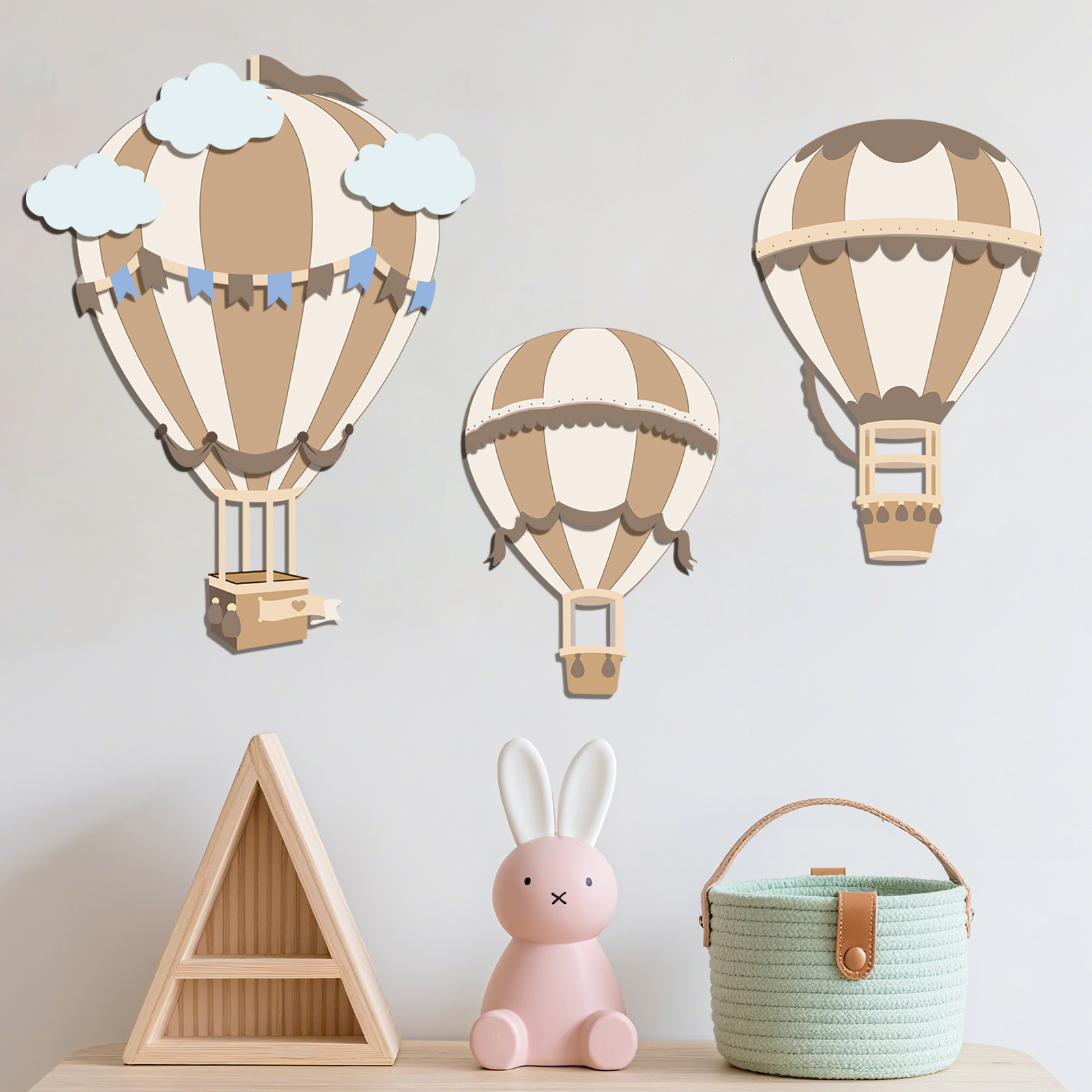 Neutral Hot Air Balloon Wooden - Baby Nursery Hot Air Balloon review and price