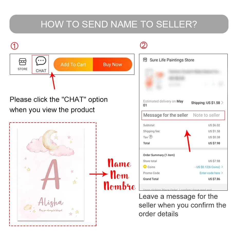 Custom Baby Name Islam Ayat Ku - Baby Nursery Images review and price