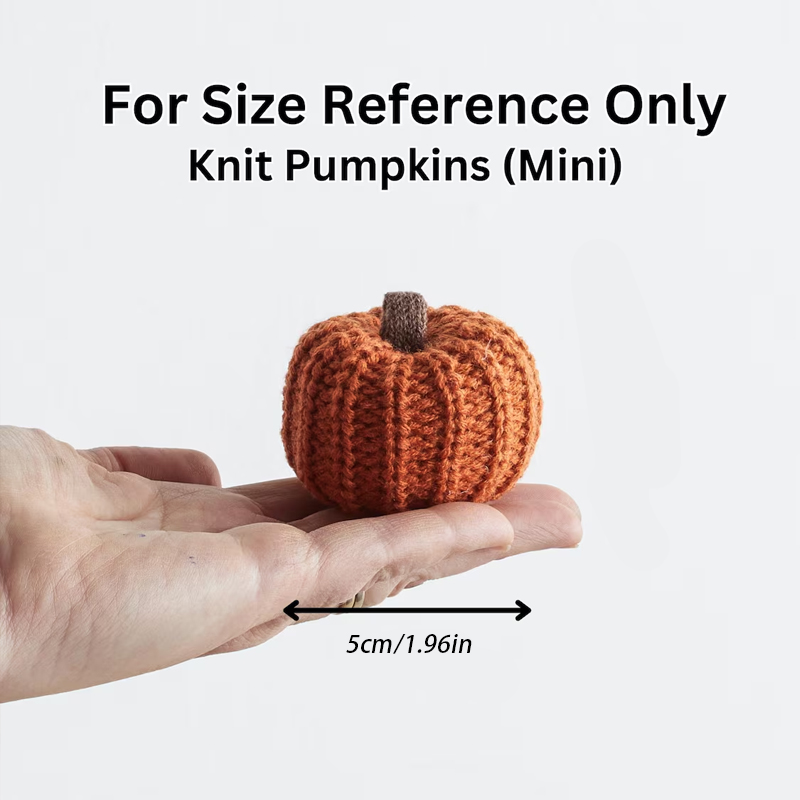 Knit Pumpkin Garland for Mante - Baby Nursery Bookcase review and price
