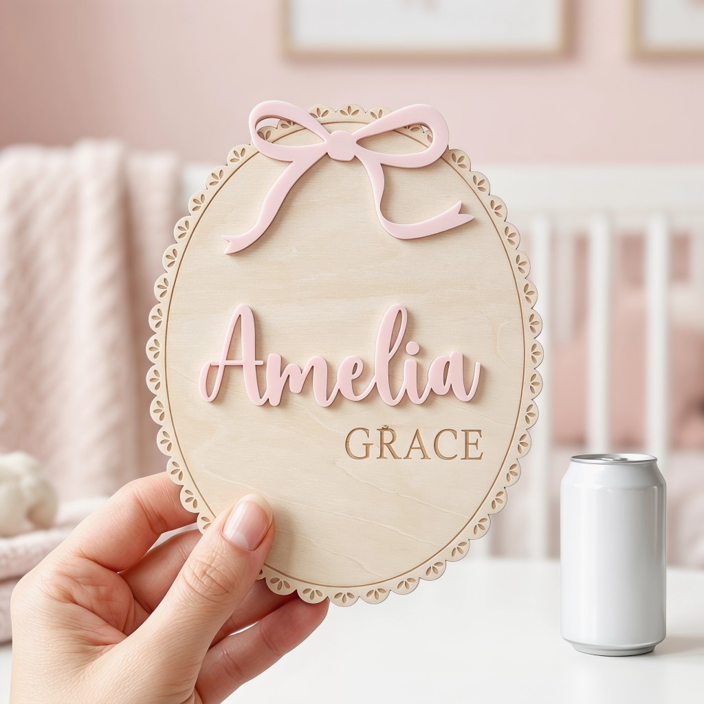 1Pc Custom Bow Lace Edge Baby  - Baby Nursery Diy review and price
