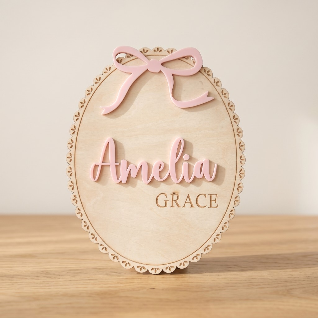 1Pc Custom Bow Lace Edge Baby  - Baby Nursery Diy review and price