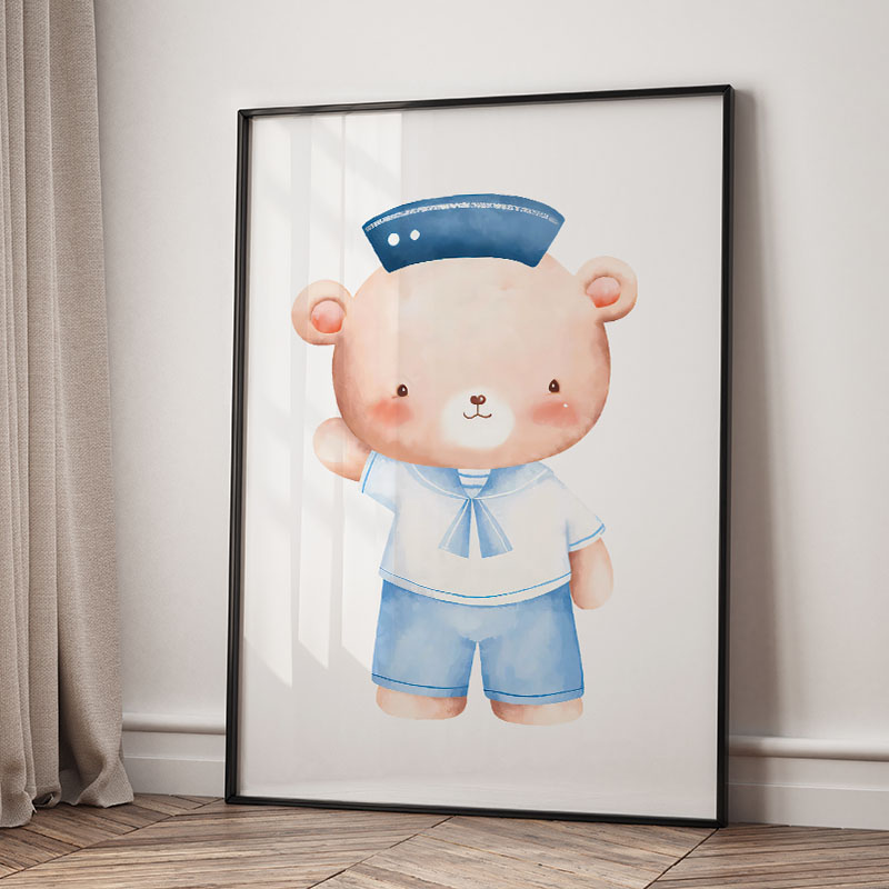 Bear Whale Sailboat Lighthouse - Baby Nursery Modern review and price