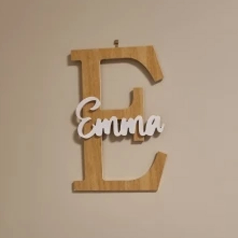 Custom Wooden Name Sign  Baby  - Baby Nursery Modern review and price
