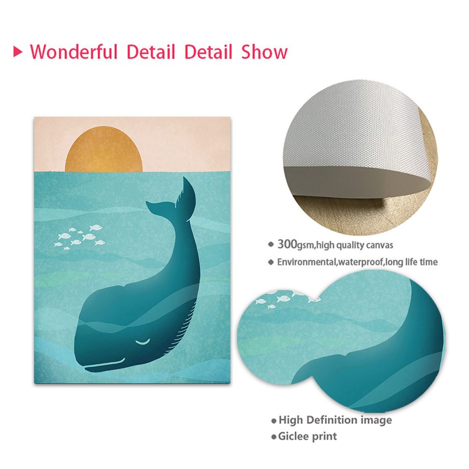Blue Ocean Sun Fish Whale Ligh - Baby Nursery Ocean review and price