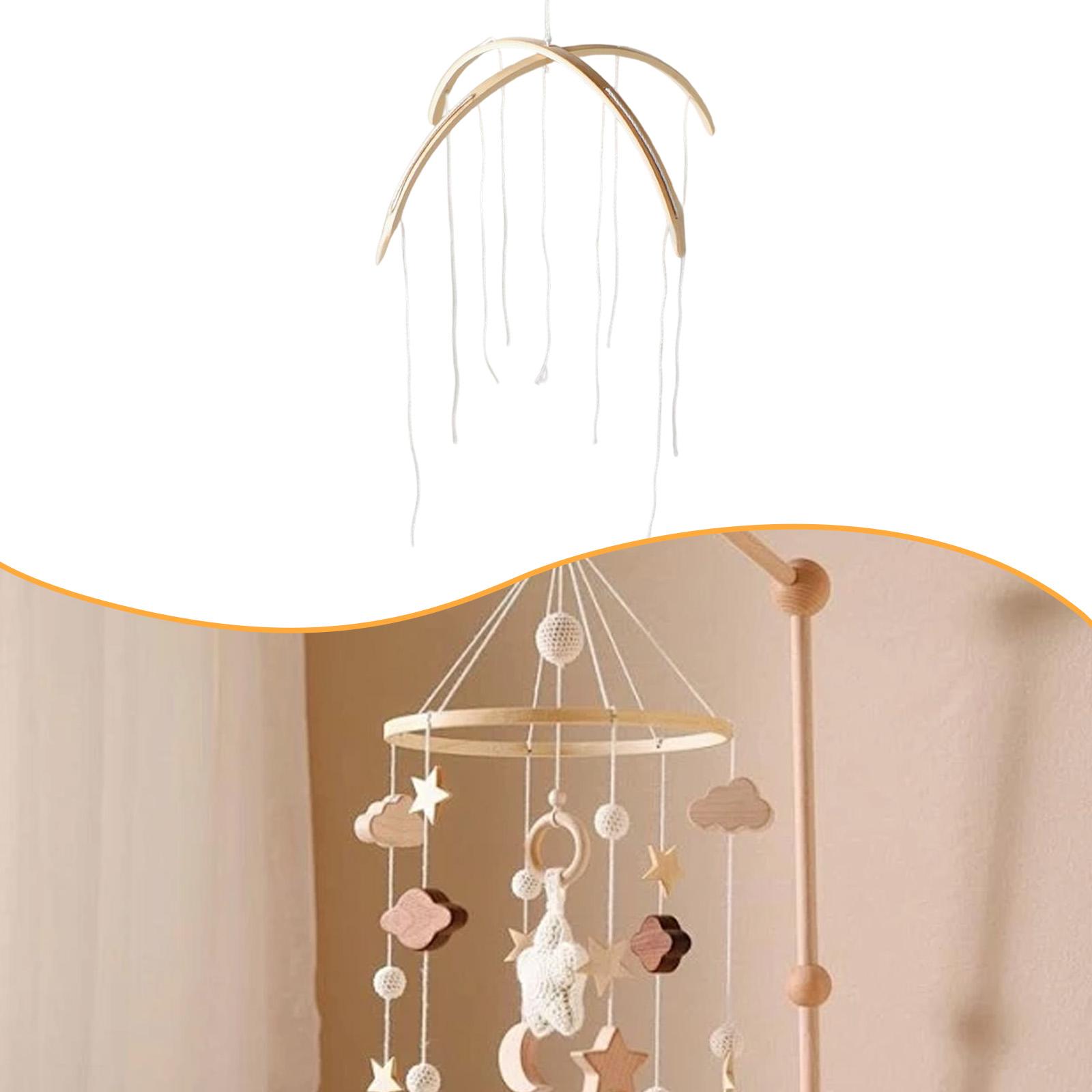 Baby Mobile Wood Frame for Bed - Baby Nursery Nurse review and price