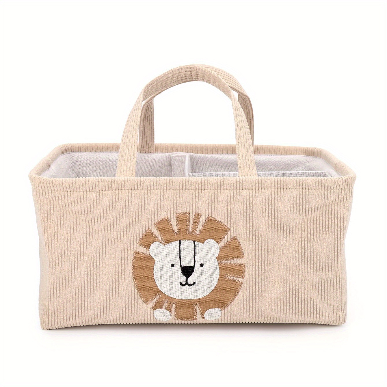 Cute Lion Diaper Caddy Foldabl - Baby Nursery Organiser review and price