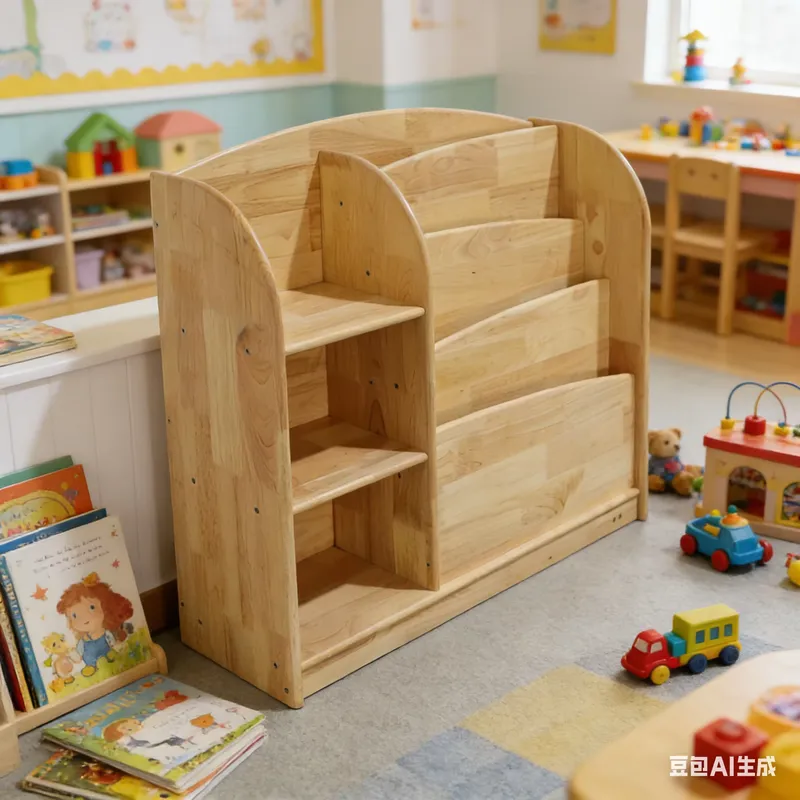 Solid Wood Kids Storage Cabine - Baby Nursery Shelves review and price