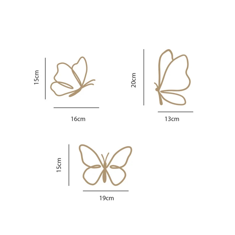 Wooden Butterflies Sign, Woode - Baby Nursery Ornaments review and price