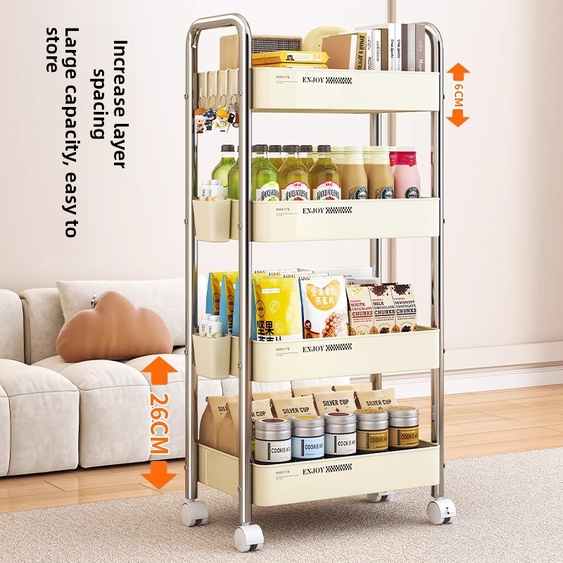 Multifunctional Rolling Cart S - Baby Nursery Bookcase review and price