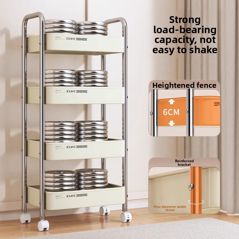 Multifunctional Rolling Cart S - Baby Nursery Bookcase review and price