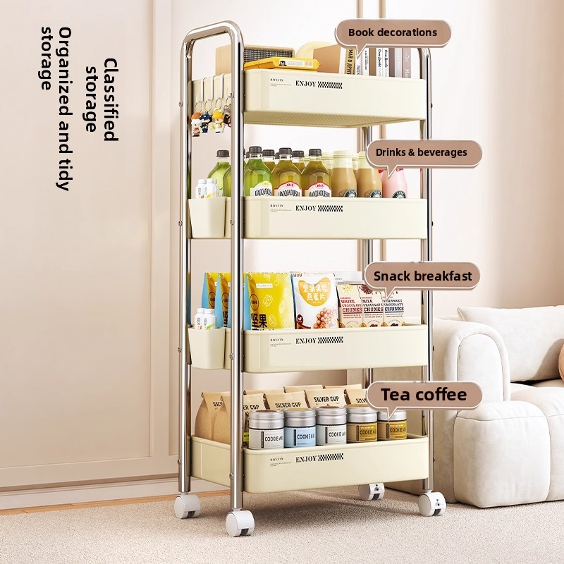 Multifunctional Rolling Cart S - Baby Nursery Bookcase review and price