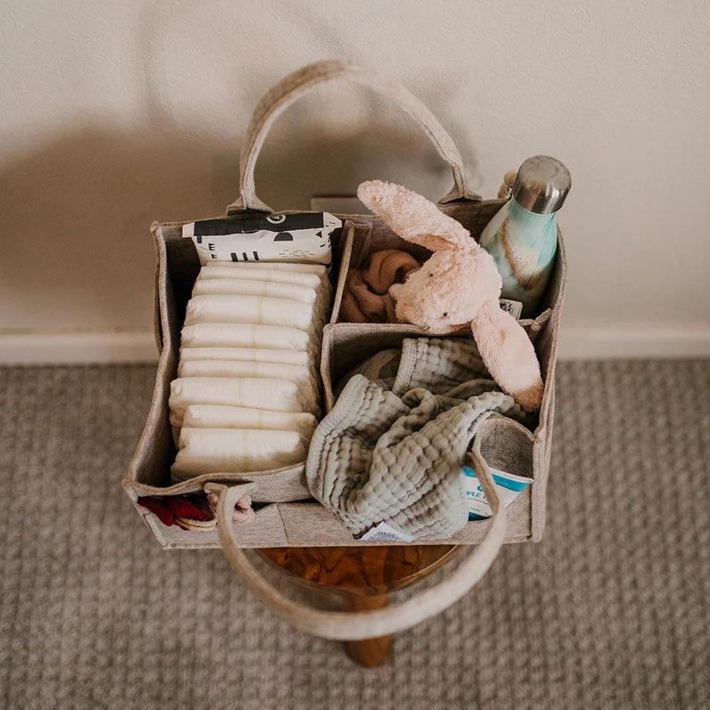 Diaper Caddy - Nursery Storage - Baby Nursery Shelves review and price