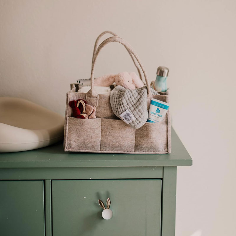 Diaper Caddy - Nursery Storage - Baby Nursery Shelves review and price
