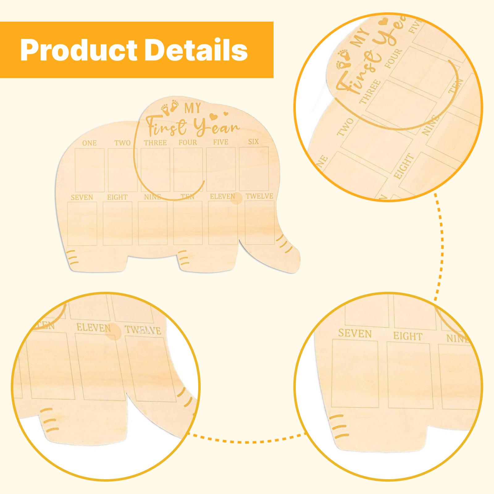 Baby First Twelve Months Photo - Baby Nursery Unisex review and price