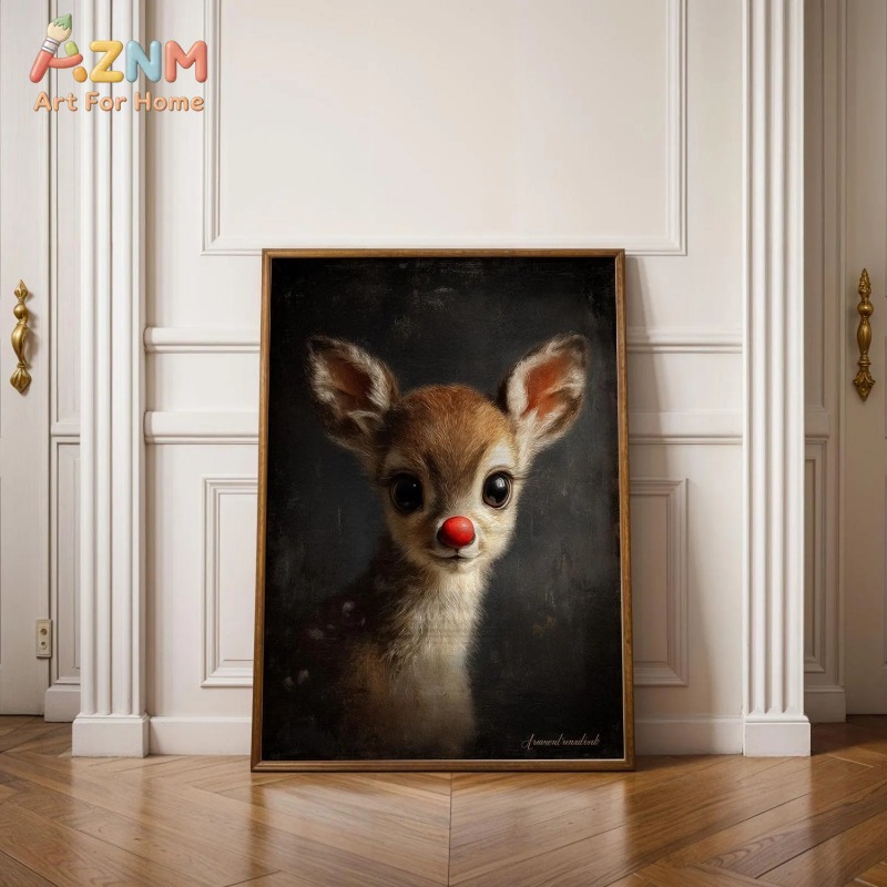 Unframed Canvas Wall Art Cute  - Baby Nursery Vintage review and price