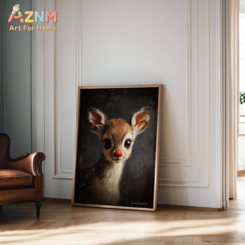 Unframed Canvas Wall Art Cute  - Baby Nursery Vintage review and price