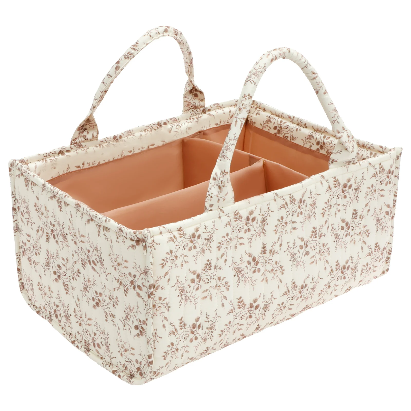 Floral Diaper Caddy Organizer  - Baby Nursery Organiser review and price