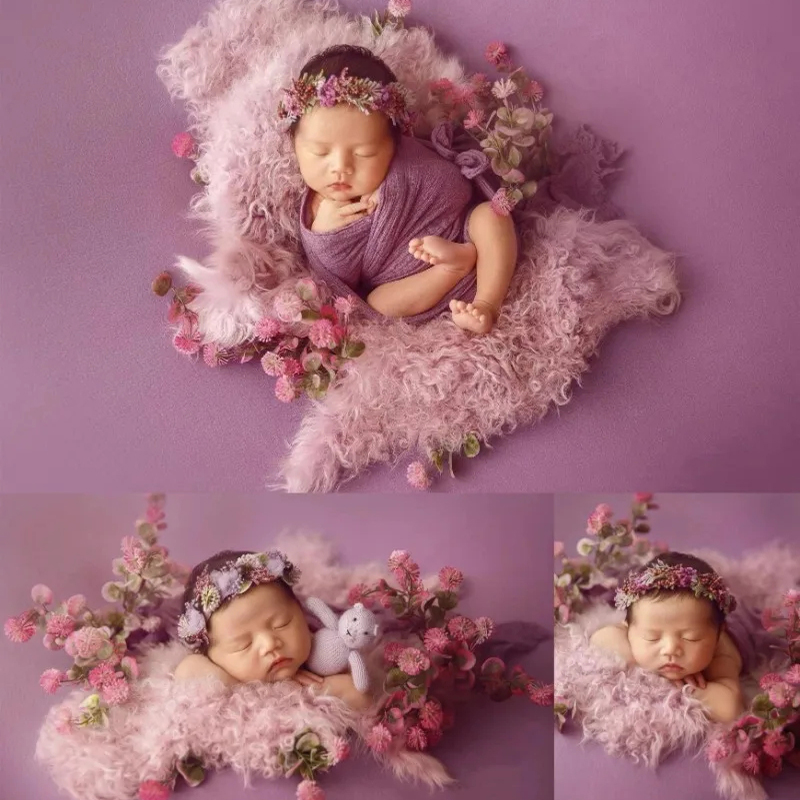 Purple Tones Newborn Photograp - Baby Wrap Stretchy review and price
